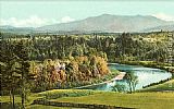 Norman Parkinson Winooski Valley and Mt. Mansfield, Burlington, Vermont painting